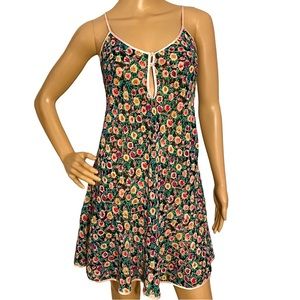VINTAGE RARE PRIMA DONNA CAROLE HOCHMAN FLORAL ROSES BABYDOLL / NIGHTDOWN